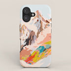 glass mountains iPhone Case Gallery Image 1