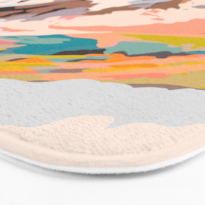 glass mountains Bath Mat Gallery Image 3