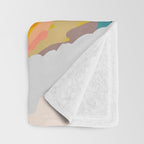 glass mountains Throw Blanket Gallery Image 3