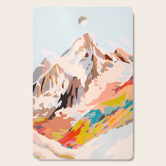 glass mountains Cutting Board Gallery Image 1
