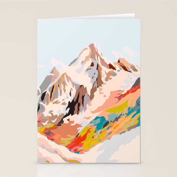 glass mountains Stationery Card Gallery Image 2