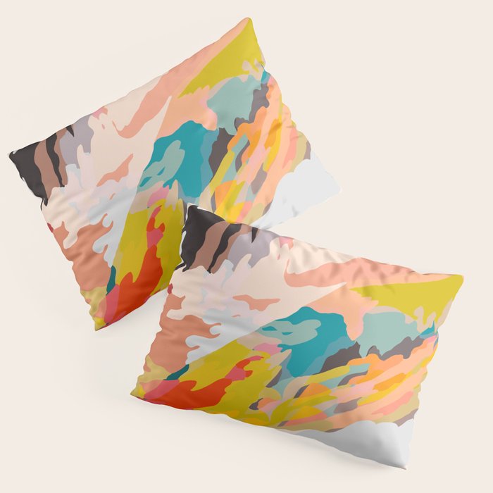 glass mountains Pillow Sham Gallery Image 1