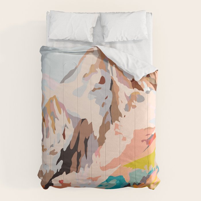 glass mountains Comforter Gallery Image 6