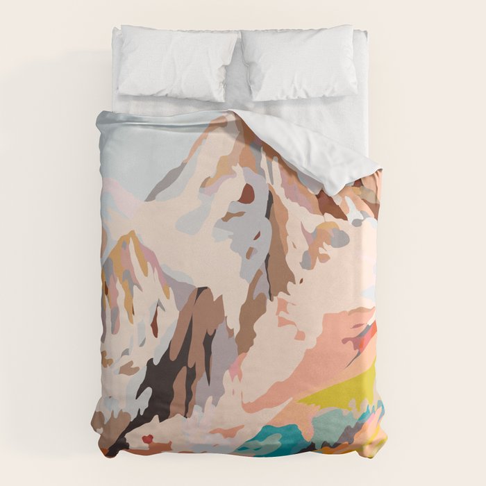 glass mountains Duvet Cover Gallery Image 6