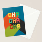 Cha cha cha Stationery Card Gallery Image 2