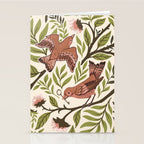 Secret Garden Spring Birds Stationery Card Gallery Image 2