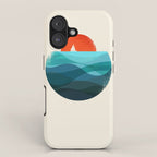 Deep blue ocean iPhone Case Gallery Image 1