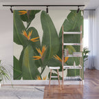 tropical floral Wall Mural Gallery Image 1