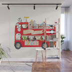 zoo lane Wall Mural Gallery Image 1