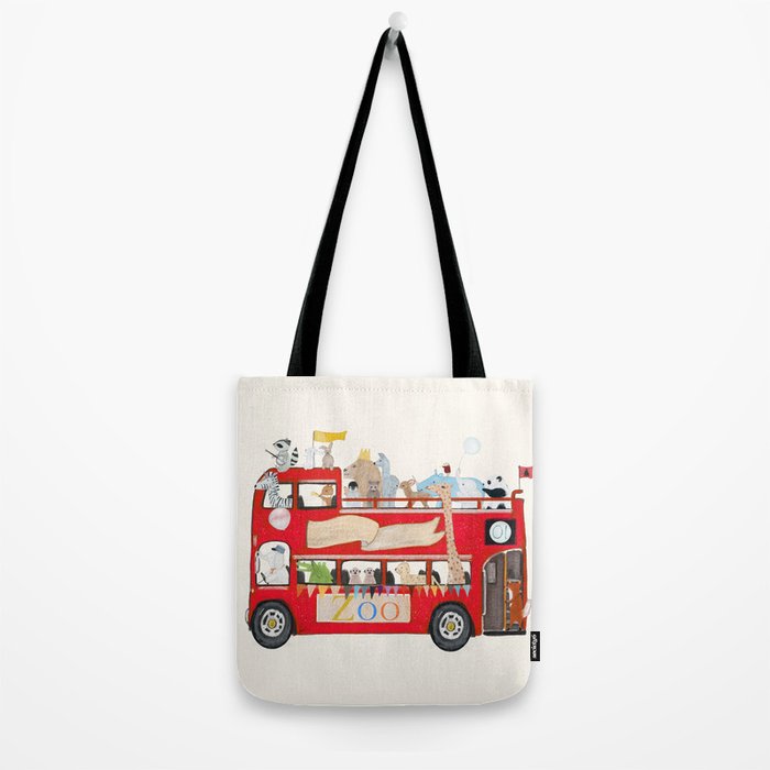 zoo lane Tote Bag Gallery Image 2