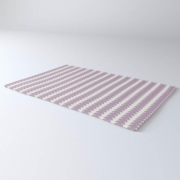 Maude Pattern - Lilac Purple Rug Gallery Image 3