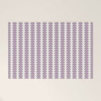 Maude Pattern - Lilac Purple Welcome Mat Gallery Image 1