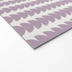 Maude Pattern - Lilac Purple Welcome Mat Gallery Image 2