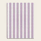 Maude Pattern - Lilac Purple Notebook Gallery Image 4