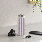Maude Pattern - Lilac Purple Water Bottle Gallery Image 4