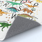 Colorful dinosaur alphabet Rug Gallery Image 4