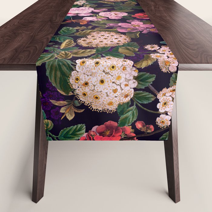 Brightly Glowing Flowers II Table Runner Gallery Image 1