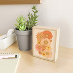 70s Retro Daisy Floral Mini Art Print Gallery Image 2