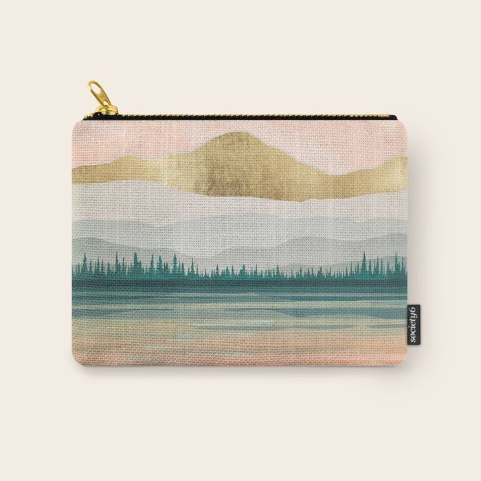 Spring Forest Lake Carry All Pouch Gallery Image 1