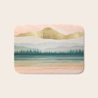 Spring Forest Lake Bath Mat Gallery Image 1