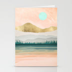 Spring Forest Lake Stationery Card Gallery Image 2