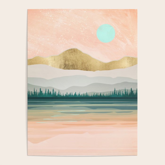 Spring Forest Lake Poster Gallery Image 4
