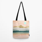Spring Forest Lake Tote Bag Gallery Image 2