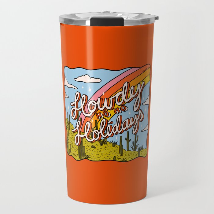 Howdy Ho Ho Holidays Travel Mug Gallery Image 1