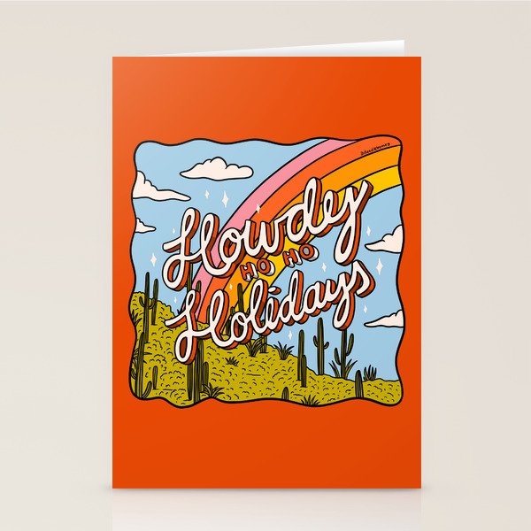 Howdy Ho Ho Holidays Stationery Card Gallery Image 2