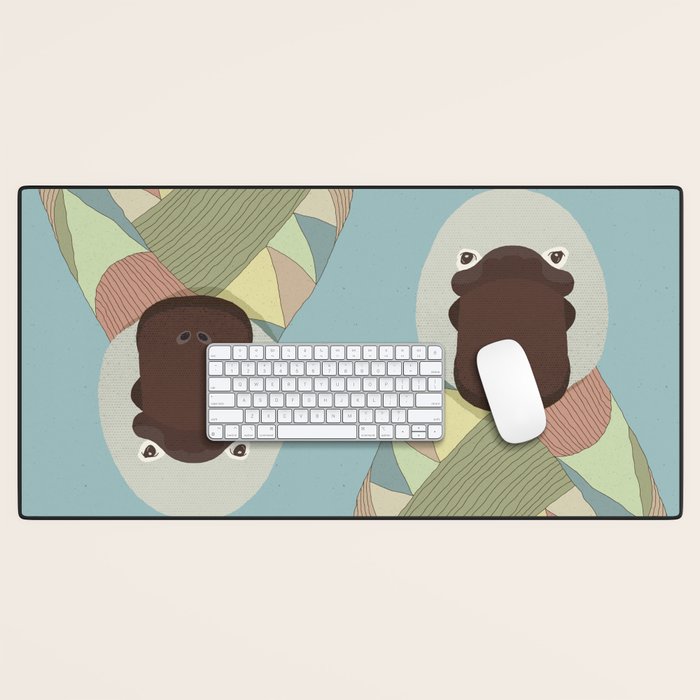 Whimsical Platypus II Desk Mat Gallery Image 1