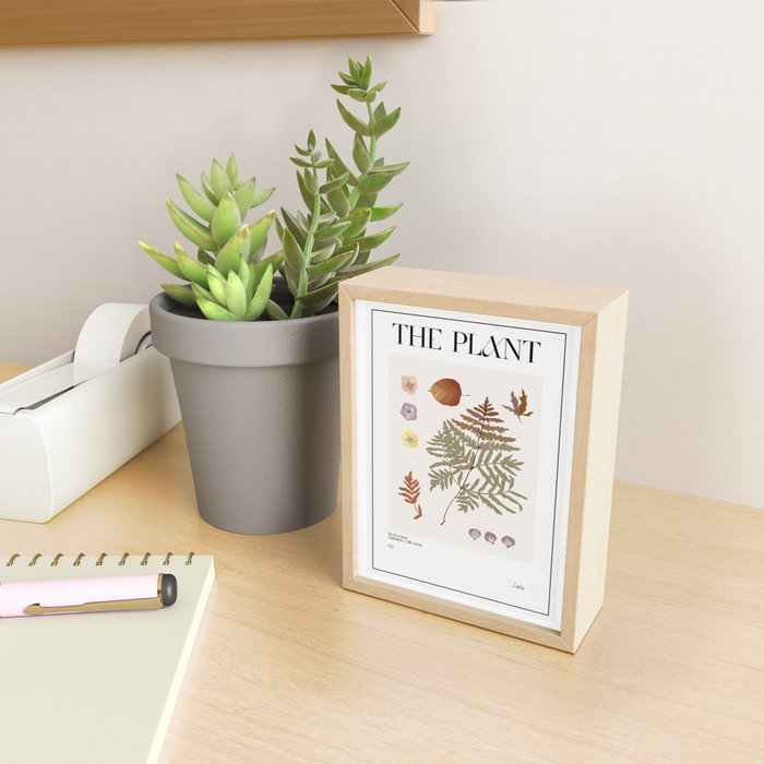 Autumn botanical art Herbarium 4 Mini Art Print Gallery Image 2