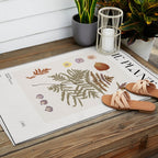 Autumn botanical art Herbarium 4 Outdoor Rug Gallery Image 2