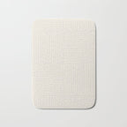 Lines III (Linen Gray) Bath Mat Gallery Image 1