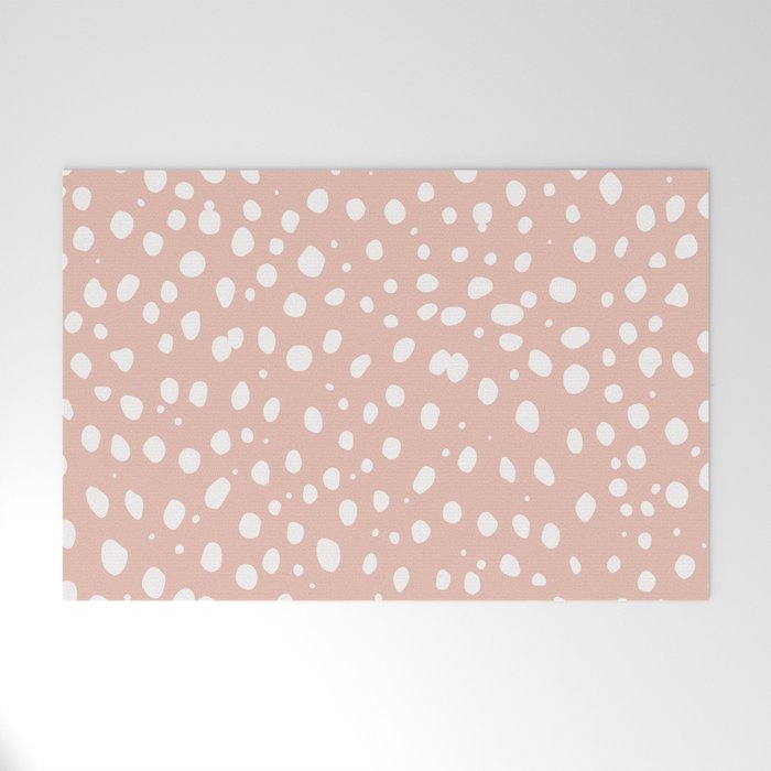 LEOPARD PINK Welcome Mat Gallery Image 1