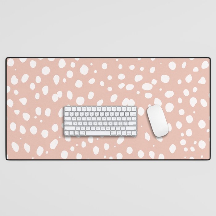 LEOPARD PINK Desk Mat Gallery Image 1
