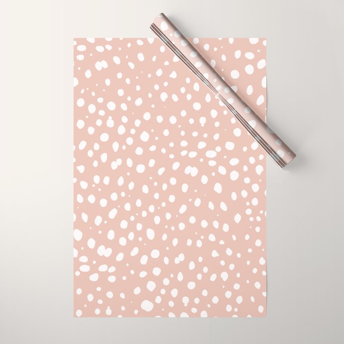 LEOPARD PINK Wrapping Paper Gallery Image 1