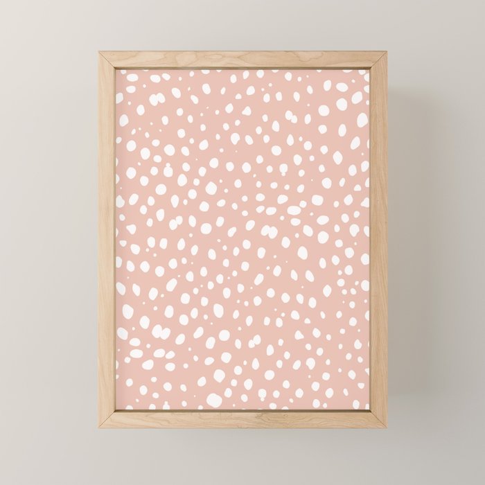 LEOPARD PINK Mini Art Print Gallery Image 1