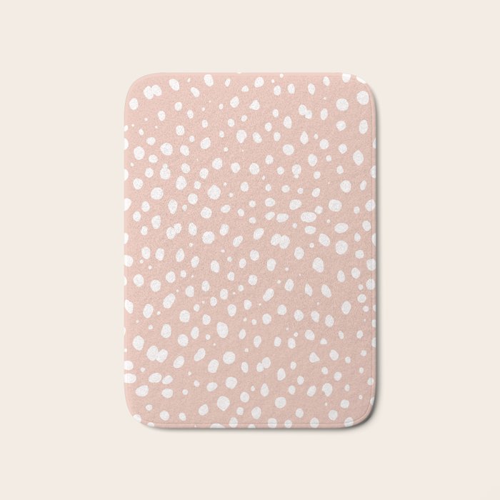 LEOPARD PINK Bath Mat Gallery Image 1