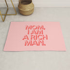 Mom I Am A Rich Man Rug Gallery Image 1