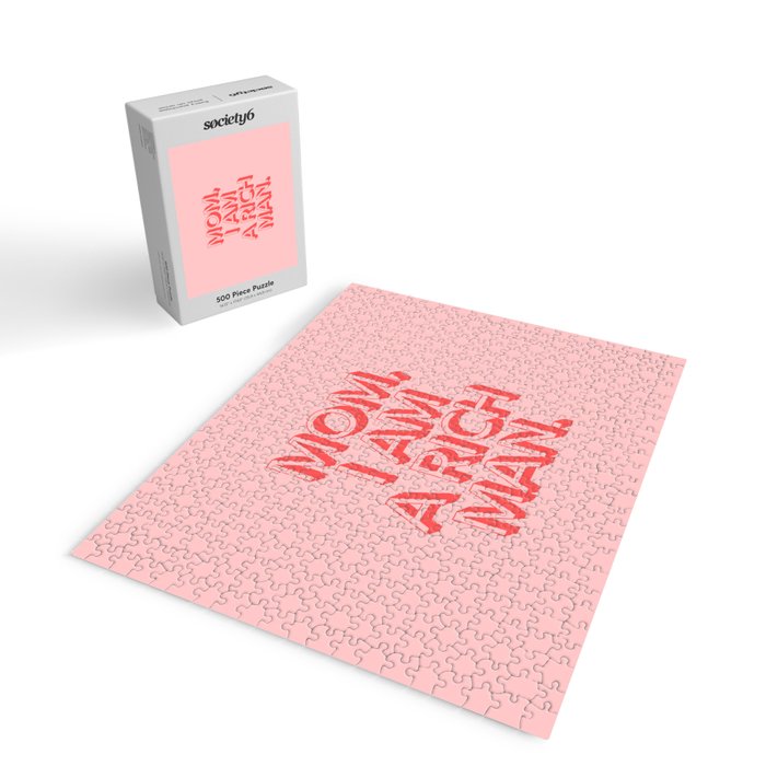 Mom I Am A Rich Man Jigsaw Puzzle Gallery Image 2