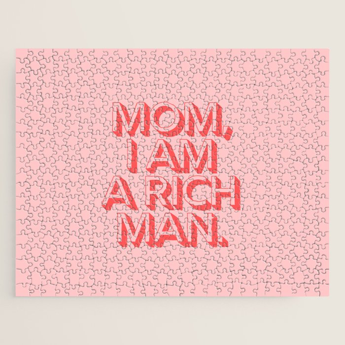 Mom I Am A Rich Man Jigsaw Puzzle Gallery Image 1
