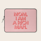 Mom I Am A Rich Man Laptop Sleeve Gallery Image 1
