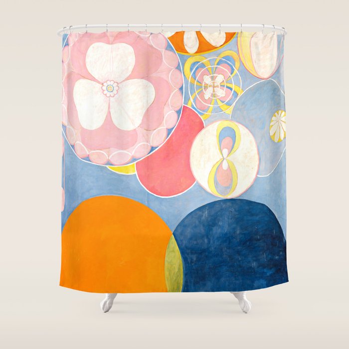Hilma af Klint "The Ten Largest, No. 02, Childhood, Group IV" Shower Curtain Gallery Image 1