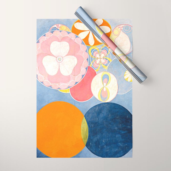 Hilma af Klint "The Ten Largest, No. 02, Childhood, Group IV" Wrapping Paper Gallery Image 1