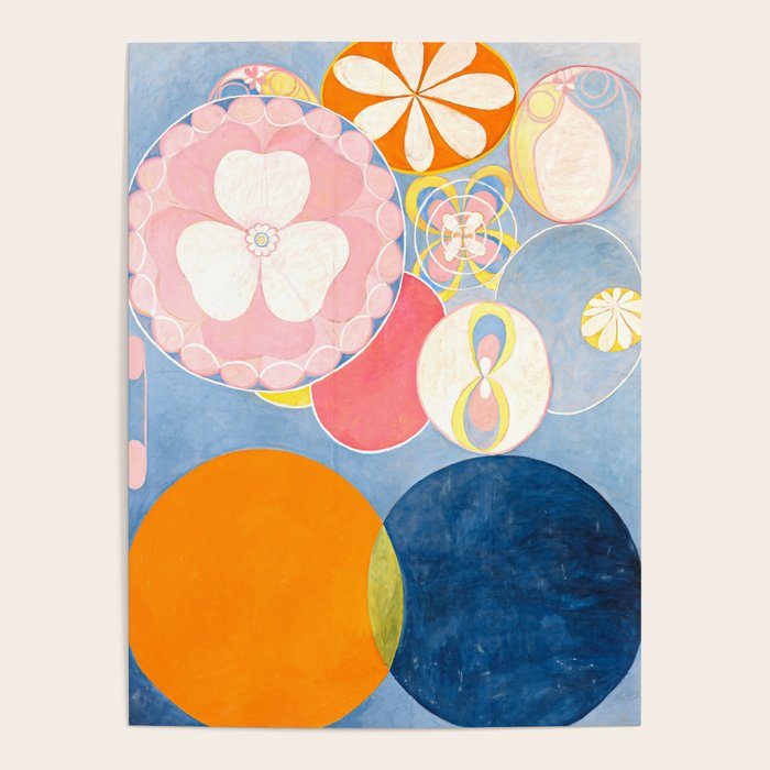 Hilma af Klint "The Ten Largest, No. 02, Childhood, Group IV" Poster Gallery Image 4