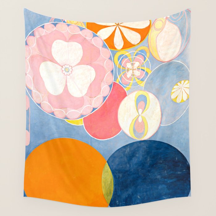 Hilma af Klint "The Ten Largest, No. 02, Childhood, Group IV" Wall Tapestry Gallery Image 1