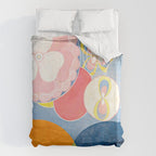 Hilma af Klint "The Ten Largest, No. 02, Childhood, Group IV" Duvet Cover Gallery Image 6