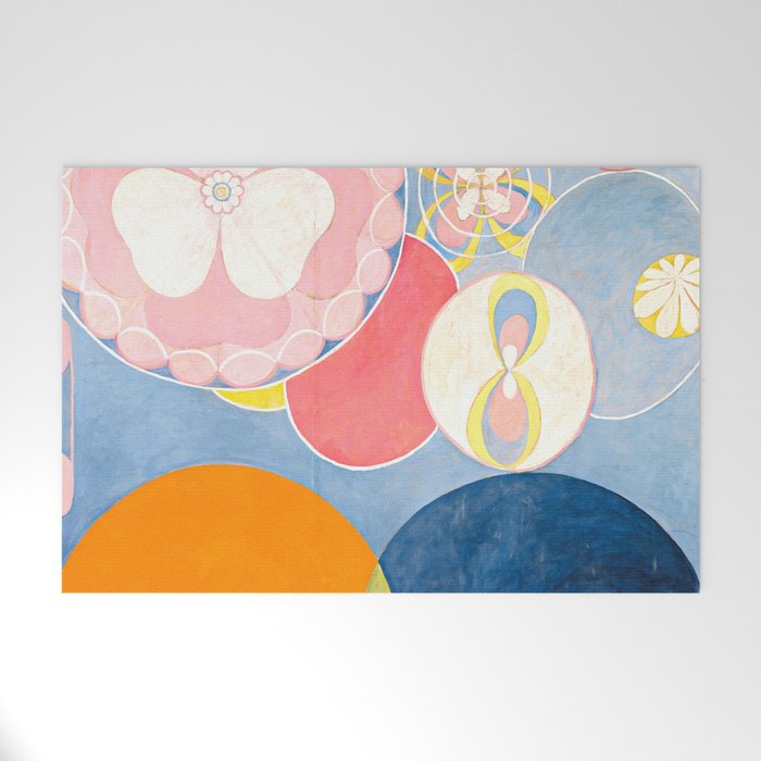 Hilma af Klint "The Ten Largest, No. 02, Childhood, Group IV" Welcome Mat Gallery Image 1