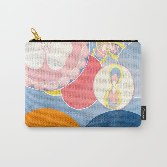 Hilma af Klint "The Ten Largest, No. 02, Childhood, Group IV" Carry All Pouch Gallery Image 1
