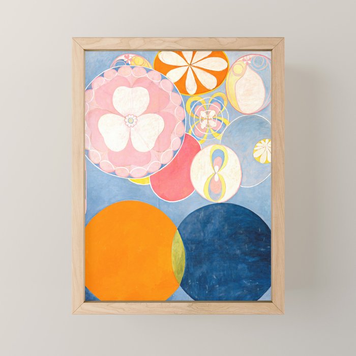 Hilma af Klint "The Ten Largest, No. 02, Childhood, Group IV" Mini Art Print Gallery Image 1